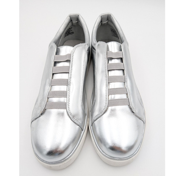 Reaction Kenneth Cole Bonnie Metallic Slip-On Sneaker Women’s Size US8 EU39 - Picture 5 of 9